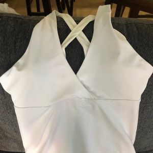 White workout tank top Fabletics